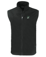 Portland State Vikings College Vault Cutter & Buck Charter Eco Full-Zip Mens Big & Tall Vest BL_MANN_HG 