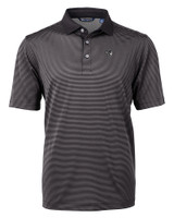Seton Hall Pirates Cutter & Buck Virtue Eco Pique Micro Stripe Recycled Mens Polo BLEG_MANN_HG 