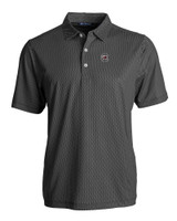 South Carolina Gamecocks Cutter & Buck Pike Eco Symmetry Print Stretch Recycled Mens Polo BLWH_MANN_HG 1