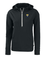 Fort Valley State Wildcats Cutter & Buck Daybreak Eco Recycled Womens Half Zip Hoodie BL_MANN_HG 