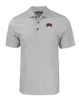 UNLV Rebels Cutter & Buck Pike Eco Tonal Geo Print Stretch Recycled Mens Polo EG_MANN_HG 1