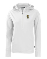 Wichita State Shockers College Vault Cutter & Buck Daybreak Eco Recycled Womens Half Zip Hoodie WH_MANN_HG 1