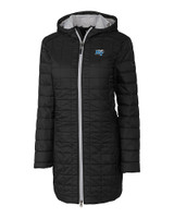 Middle Tennessee Blue Raiders Cutter & Buck Rainier PrimaLoft®  Womens Eco Insulated Hooded Long Coat BL_MANN_HG 