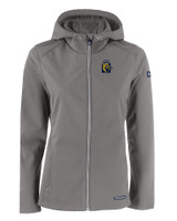 FIU Panthers College Vault Cutter & Buck Evoke Softshell Recycled Full Zip Womens Jacket EG_MANN_HG 