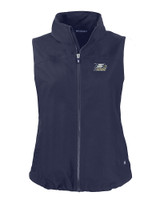 Georgia Southern Eagles Cutter & Buck Charter Eco Recycled Full-Zip Womens Vest NVBU_MANN_HG 