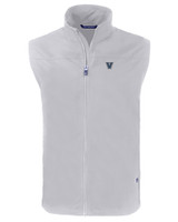 Villanova Wildcats Cutter & Buck Charter Eco Recycled Mens Full-Zip Vest POL_MANN_HG 1