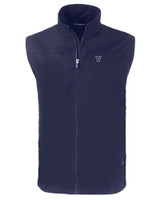 Villanova Wildcats Cutter & Buck Charter Eco Full-Zip Mens Big & Tall Vest NVBU_MANN_HG 1