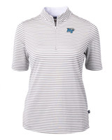 Middle Tennessee Blue Raiders Cutter & Buck Virtue Eco Pique Stripe Recycled Womens Top POL_MANN_HG 