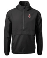 Washington State Cougars College Vault Cutter & Buck Charter Eco Recycled Mens Anorak Jacket BL_MANN_HG 1