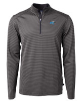 Middle Tennessee Blue Raiders Cutter & Buck Virtue Eco Pique Micro Stripe Recycled Mens Big & Tall Quarter Zip BLEG_MANN_HG 