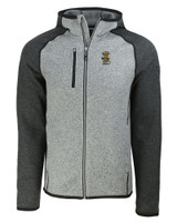 Wichita State Shockers College Vault Cutter & Buck Mainsail Full Zip Hooded Mens Jacket POCH_MANN_HG 1