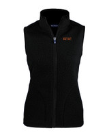 UOP Tigers Cutter & Buck Cascade Eco Fleece Womens Vest BL_MANN_HG 