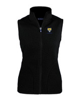 Fort Valley State Wildcats Cutter & Buck Cascade Eco Fleece Womens Vest BL_MANN_HG 