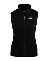 Providence Friars Cutter & Buck Cascade Eco Sherpa Fleece Womens Vest BL_MANN_HG 1