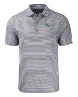 Middle Tennessee Blue Raiders Cutter & Buck Forge Eco Heather Stripe Stretch Recycled Mens Big & Tall Polo BLH_MANN_HG 