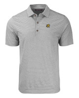 Wichita State Shockers Cutter & Buck Forge Eco Heather Stripe Stretch Recycled Mens Polo EGH_MANN_HG 1
