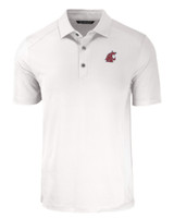Washington State Cougars Cutter & Buck Forge Eco Stretch Recycled Mens Polo WH_MANN_HG 1