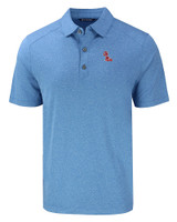 Ole Miss Rebels Cutter & Buck Forge Eco Stretch Recycled Mens Polo DALH_MANN_HG 