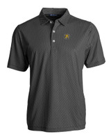 Wichita State Shockers Cutter & Buck Pike Eco Symmetry Print Stretch Recycled Mens Big & Tall Polo BLWH_MANN_HG 1