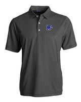 Memphis Tigers Cutter & Buck Pike Eco Symmetry Print Stretch Recycled Mens Big & Tall Polo BLWH_MANN_HG 1