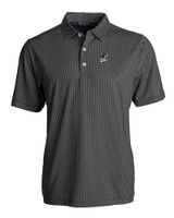 Portland State Vikings College Vault Cutter & Buck Pike Eco Symmetry Print Stretch Recycled Mens Big & Tall Polo BLWH_MANN_HG 