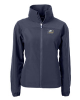 Georgia Southern Eagles Cutter & Buck Charter Eco Recycled Womens Full-Zip Jacket NVBU_MANN_HG 