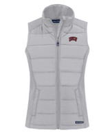 UNLV Rebels Cutter & Buck Evoke Hybrid Eco Softshell Recycled Womens Full Zip Vest CNC_MANN_HG 1