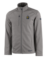 FIU Panthers College Vault Cutter & Buck Evoke Softshell Recycled Full Zip Mens Jacket EG_MANN_HG 