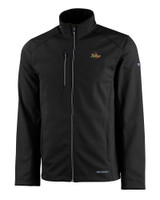 Tulsa Golden Hurricane Cutter & Buck Evoke Eco Softshell Recycled Full Zip Mens Jacket BL_MANN_HG 1