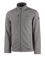 Wichita State Shockers Cutter & Buck Evoke Eco Softshell Recycled Full Zip Mens Jacket EG_MANN_HG 1