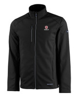 Bradley Braves Cutter & Buck Evoke Eco Softshell Recycled Full Zip Mens Jacket BL_MANN_HG 1