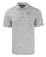 James Madison Dukes Cutter & Buck Forge Eco Double Stripe Stretch Recycled Mens Big &Tall Polo POLWH_MANN_HG 1