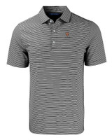 Harvard Crimson Cutter & Buck Forge Eco Double Stripe Stretch Recycled Mens Big &Tall Polo BLWH_MANN_HG 