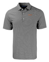 UOP Tigers Cutter & Buck Forge Eco Double Stripe Stretch Recycled Mens Big &Tall Polo BLWH_MANN_HG 