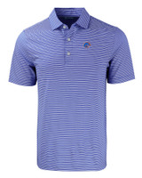 Boise State Broncos Cutter & Buck Forge Eco Double Stripe Stretch Recycled Mens Big &Tall Polo TBWH_MANN_HG 1