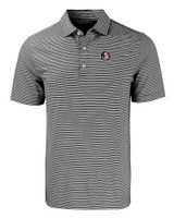 Florida State Seminoles Cutter & Buck Forge Eco Double Stripe Stretch Recycled Mens Big &Tall Polo BLWH_MANN_HG 