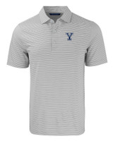 Yale Bulldogs Cutter & Buck Forge Eco Double Stripe Stretch Recycled Mens Big &Tall Polo POLWH_MANN_HG 1