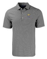 Fort Valley State Wildcats Cutter & Buck Forge Eco Double Stripe Stretch Recycled Mens Polo BLWH_MANN_HG 