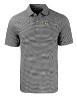 Vanderbilt Commodores Cutter & Buck Forge Eco Double Stripe Stretch Recycled Mens Polo BLWH_MANN_HG 1