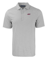 Eastern Kentucky Colonels Cutter & Buck Forge Eco Double Stripe Stretch Recycled Mens Polo POLWH_MANN_HG 1