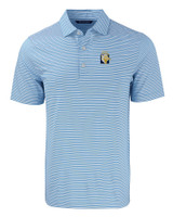 FIU Panthers College Vault Cutter & Buck Forge Eco Double Stripe Stretch Recycled Mens Polo ALSWH_MANN_HG 