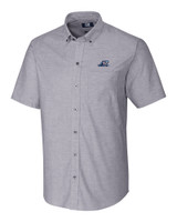 West Michigan Whitecaps Cutter & Buck Stretch Oxford Mens Big and Tall Short Sleeve Dress Shirt CC_MANN_HG 1