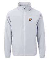 Illinois Fighting Illini College Vault Cutter & Buck Charter Eco Knit Recycled Big & Tall Full-Zip Jacket POL_MANN_HG 