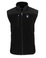 Northwestern Wildcats Cutter & Buck Cascade Eco Sherpa Mens Big and Tall Fleece Vest BL_MANN_HG 