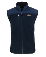 Pepperdine Waves Cutter & Buck Cascade Eco Sherpa Mens Big and Tall Fleece Vest NVBU_MANN_HG 1