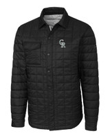 Colorado Rockies City Connect Cutter & Buck Rainier PrimaLoft® Mens Big and Tall Eco Insulated Quilted Shirt Jacket BL_MANN_HG 1