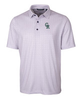 Colorado Rockies City Connect Cutter & Buck Pike Double Dot Print Stretch Mens Polo CLP_MANN_HG 1