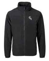 Chicago White Sox City Connect Cutter & Buck Charter Eco Knit Recycled Big & Tall Full-Zip Jacket BL_MANN_HG 1