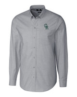 Colorado Rockies City Connect Cutter & Buck Stretch Oxford Mens Long Sleeve Dress Shirt CC_MANN_HG 1