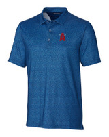 Los Angeles Angels City Connect Cutter & Buck Pike Micro Floral Print Stretch Mens Polo IND_MANN_HG 1